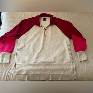 NIKE Dri-Fit Crew Neck Quarter Zip (size Medium)